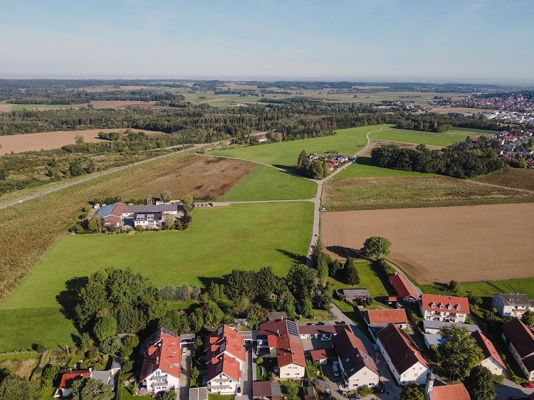 Luftbild von Sankt Gilgen (Gilching) für Immobilienmakler Gilching