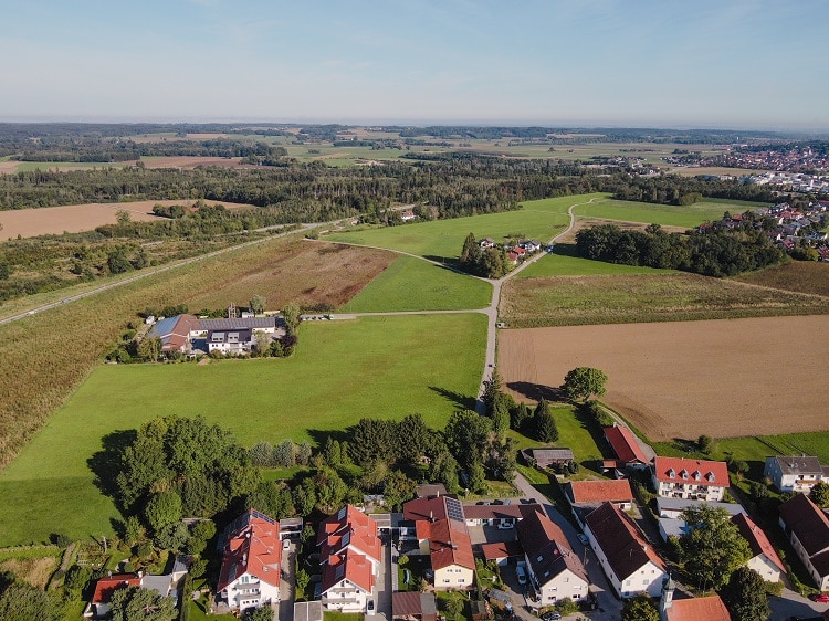 Luftbild von Sankt Gilgen (Gilching) für Immobilienmakler Gilching