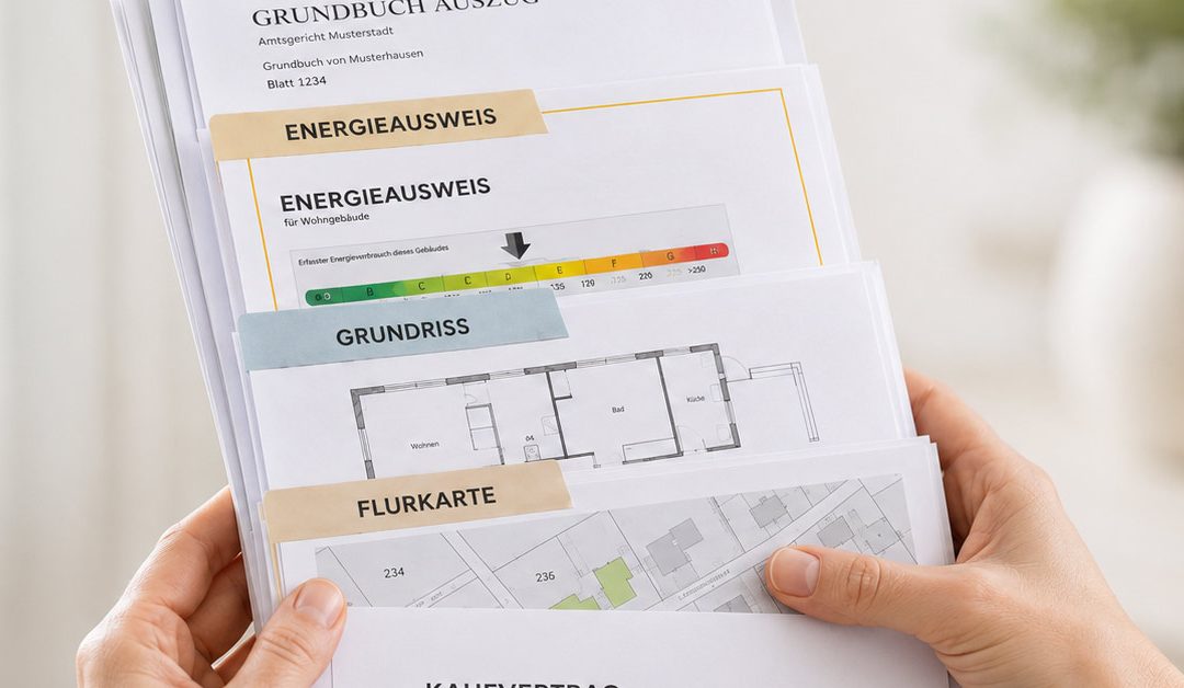 Welche Unterlagen Eigentümer für den Immobilienverkauf benötigen